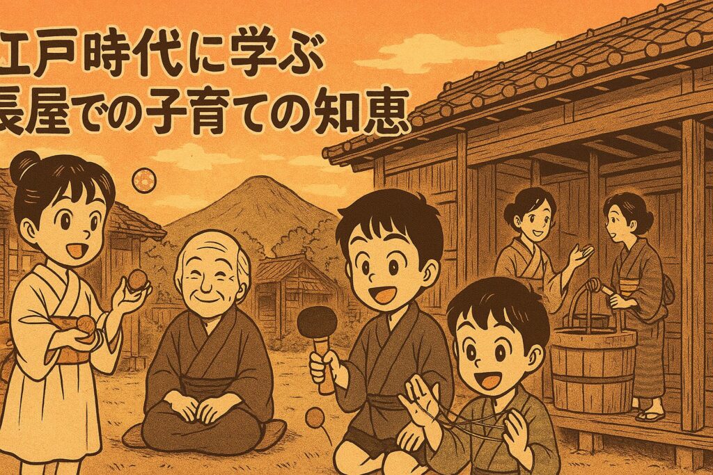 江戸時代に学ぶ長屋での子育ての知恵 | 暮らしと歴史の小話